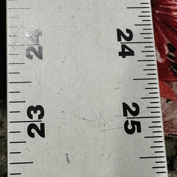 The Pioneer Woman Blouse Size Large Black Red Floral Bell Sleeve Boho Tunic Top - Picture 6 of 8